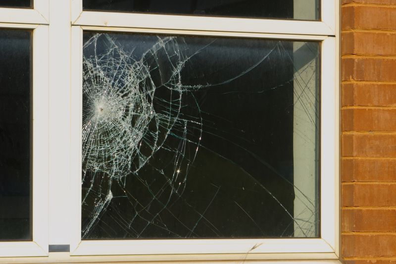 Exterior Window Damage